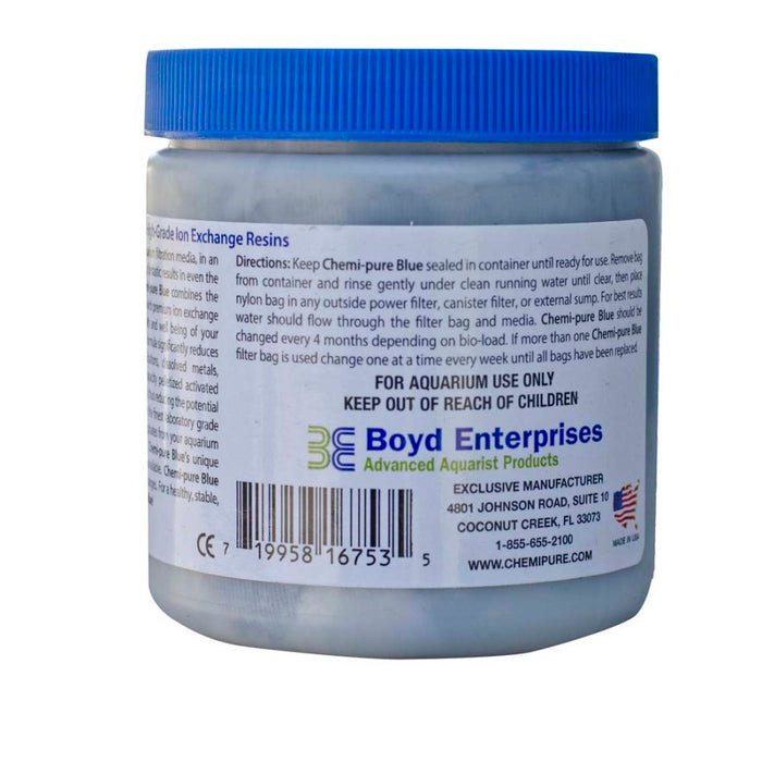 Boyd Enterprises Chemi-Pure Blue Filter Media 1ea/5.5 oz