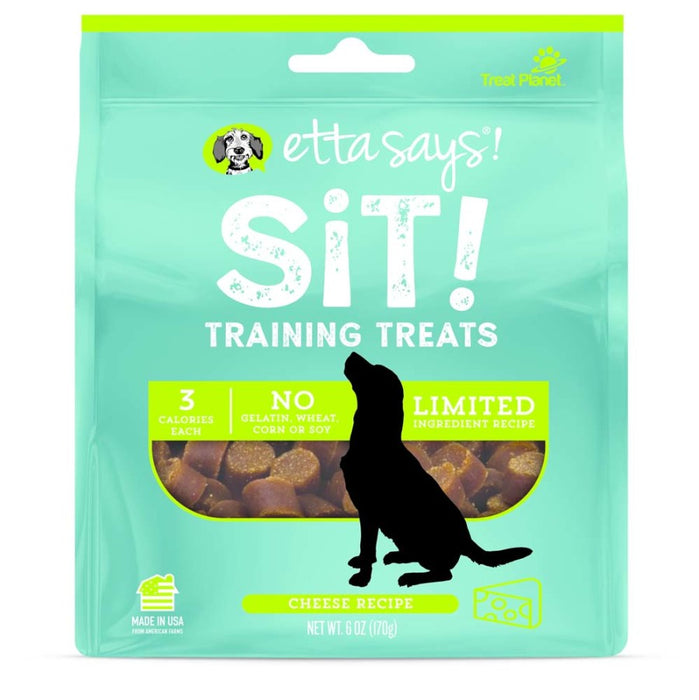 Etta Says! Sit! Training Treats Cheese, 1ea/6 oz