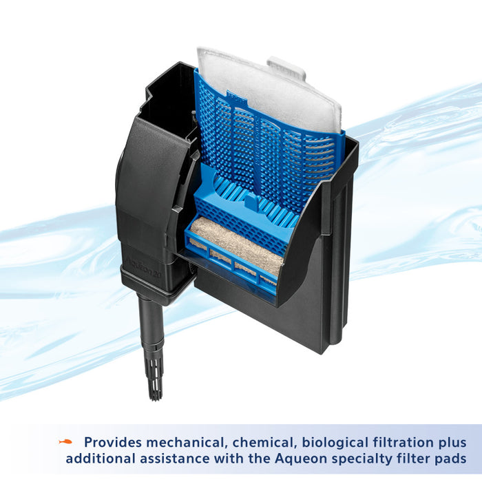 Aqueon QuietFlow LED PRO Aquarium Power Filter 1ea/Size 20