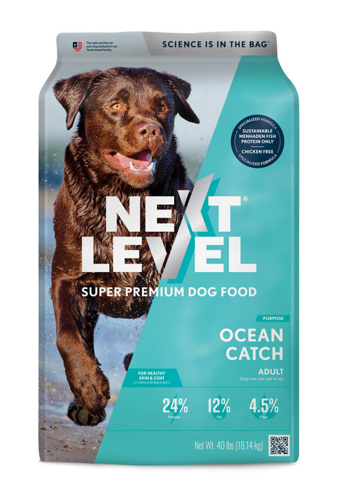 Next Level Ocean Catch Adult Dry Dog Food 1ea/40 lb