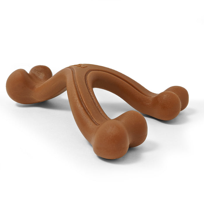 Nylabone Ergonomic Hold & Chew Wishbone Power Chew Durable Dog Toy 1ea/SMall - Up To 25 lb