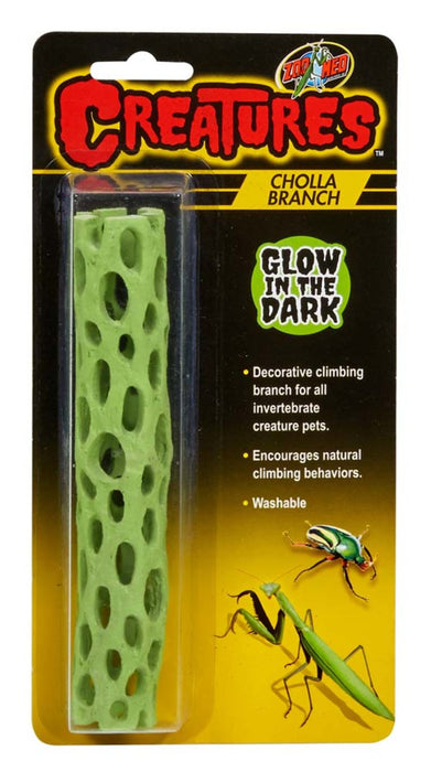 Zoo Med Creatures Cholla Branch Glow in the Dark, 1ea