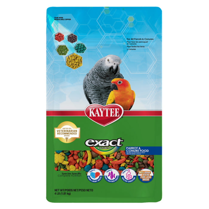 Kaytee Exact Rainbow Parrot & Conure 1ea/4 lb