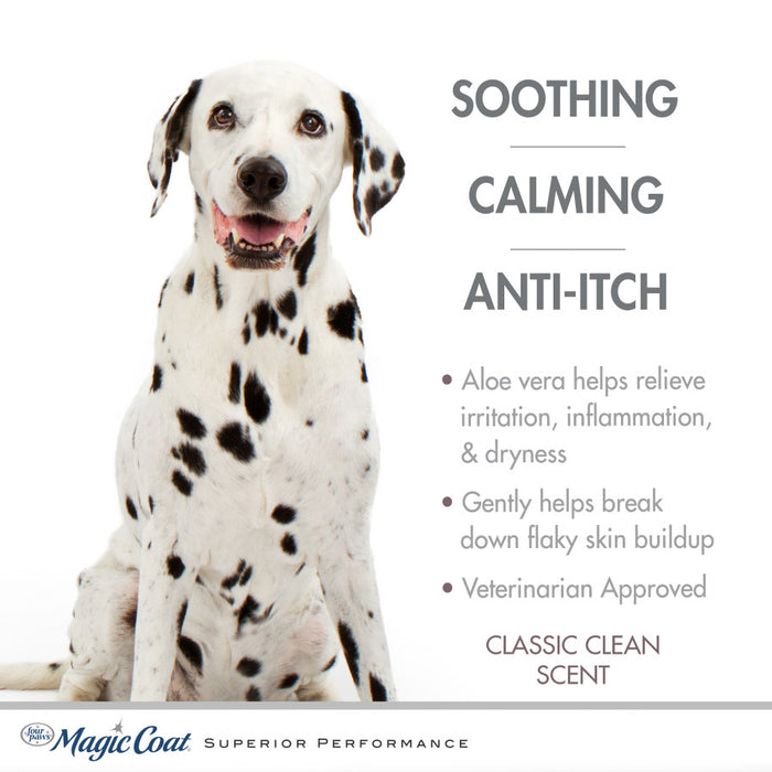 Four Paws Magic Coat Medicated Dog Shampoo for Skin Allergies Medicated Dog Shampoo, 1ea/16 oz (1 ct)