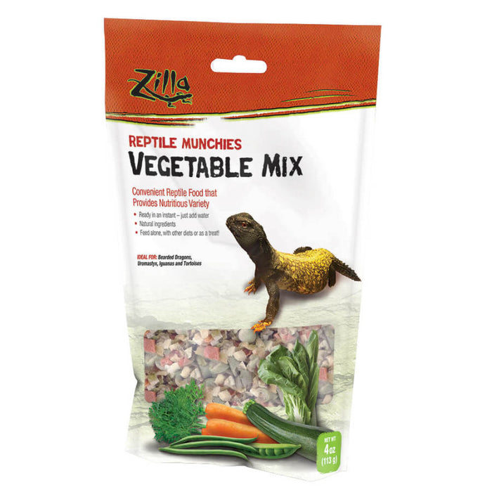 Zilla Reptile Munchies Vegetable Mix 1ea/4 oz