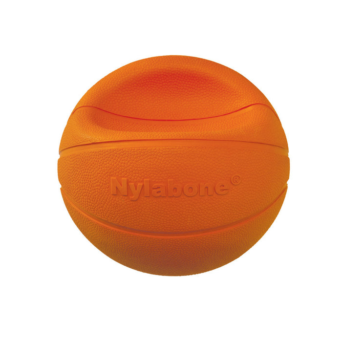 Nylabone Power Play Dog Basketball B-Ball Gripz 1ea/Large