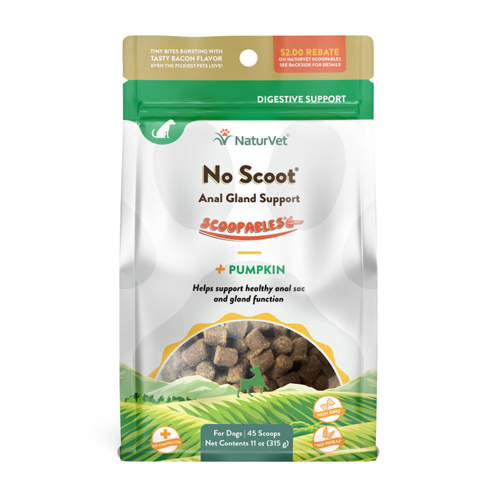 NaturVet Scoopables No Scoot Anal Gland Support For Dogs 1ea/11 oz