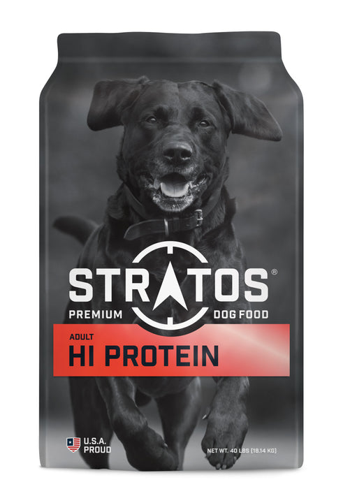 Stratos Hi Protein Dry Dog Food 1ea/40 lb