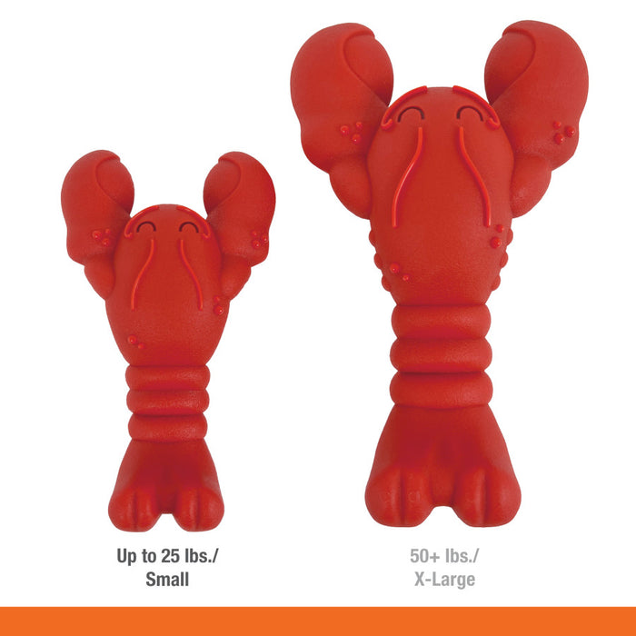 Nylabone Power Chew Lobster Dog Toy Filet Mignon, 1ea/Medium - Up To 35 lb