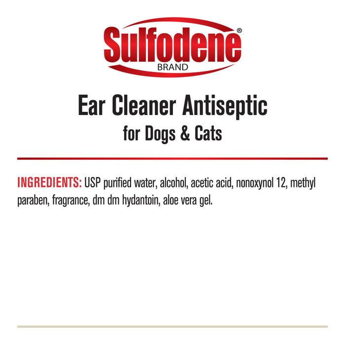 Sulfodene Ear Cleaner for Dogs & Cats 1ea/4 oz