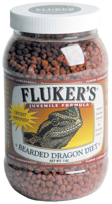 Fluker's Bearded Dragon Diet Juvenile Formula Dry Food 1ea/5.5 oz