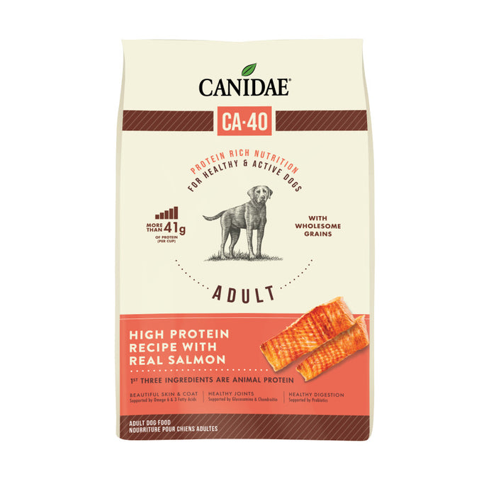 CANIDAE CA-40 High Protein Dry Dog Food Real Salmon, 1ea/25 lb