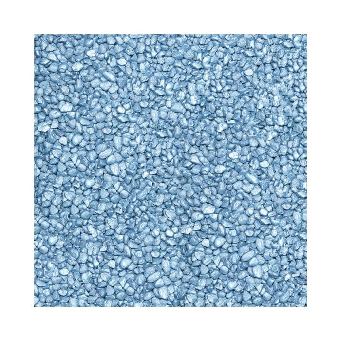 Pure Water Pebbles Premium Fresh Water Frosted Aquarium Gravel Pastel Blue, 1ea/5 lb