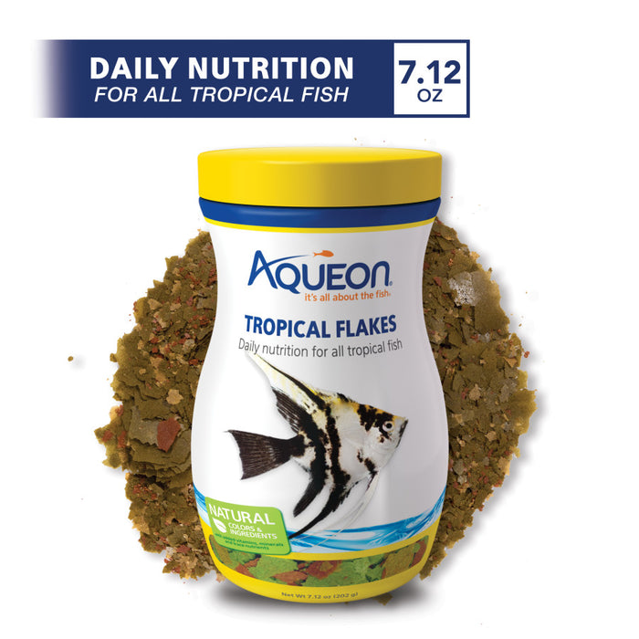 Aqueon Tropical Flakes 1ea/7.12 oz