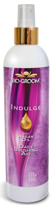 Bio Groom Indulge Daily Brushing Aid Argan Oil Spray Treatment 1ea/12 fl oz