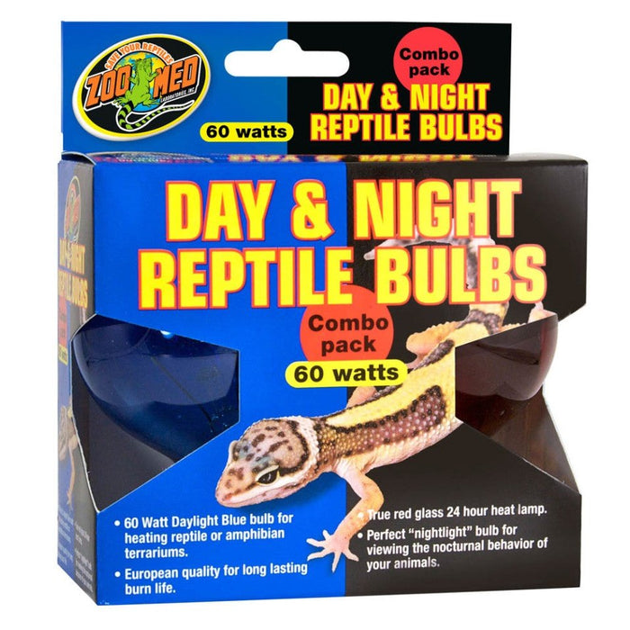 Zoo Med Day & Night Reptile Bulb Combo Pack 1ea