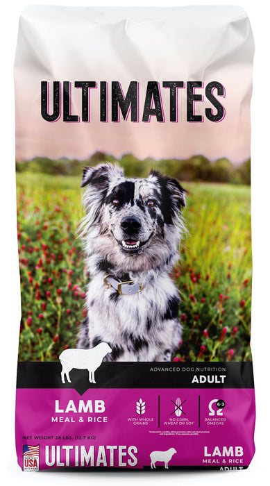 Ultimates Dry Dog Food Lamb Meal & Rice, 1ea/28 lb