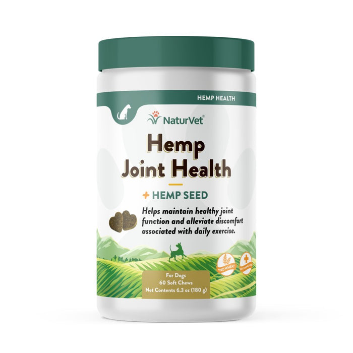 NaturVet Hemp Joint Health Soft Chews 1ea/60 ct