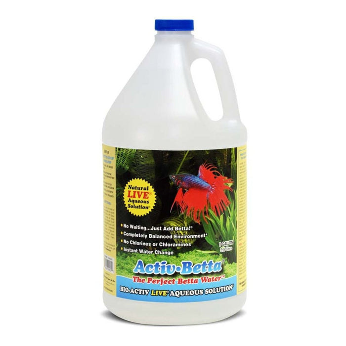 Activ-Betta Bio-Activ Live Aqueous Solution Betta Water Conditioner 1ea/1 gal