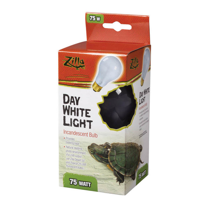 Zilla Incandescent Bulbs Day White, 1ea/75 W