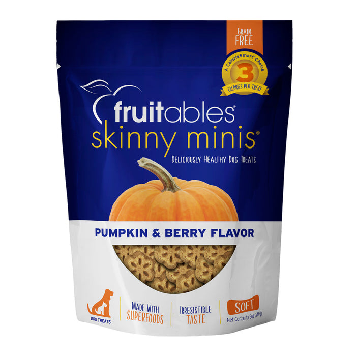 Fruitables Skinny Minis Soft Dog Treats Pumpkin Berry, 1ea/5 oz