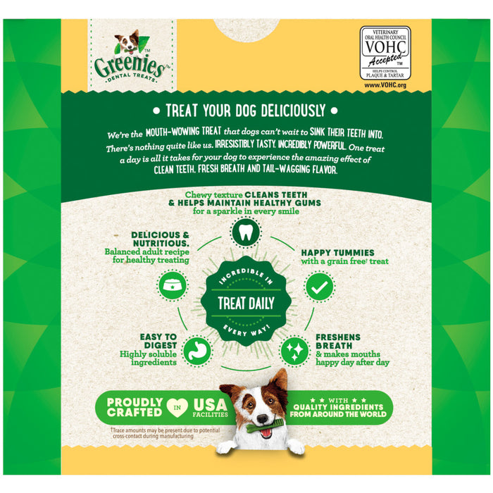 Greenies Grain Free Dog Dental Treats Original, 1ea/36 oz, 36 ct, Regular