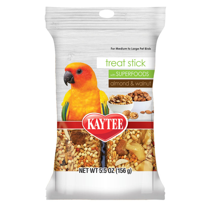 Kaytee Avian Superfood Treat Stick Almond & Walnut 1ea/5.5 oz