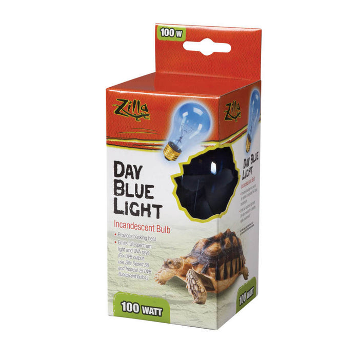 Zilla Incandescent Bulbs Day Blue, 1ea/100 W