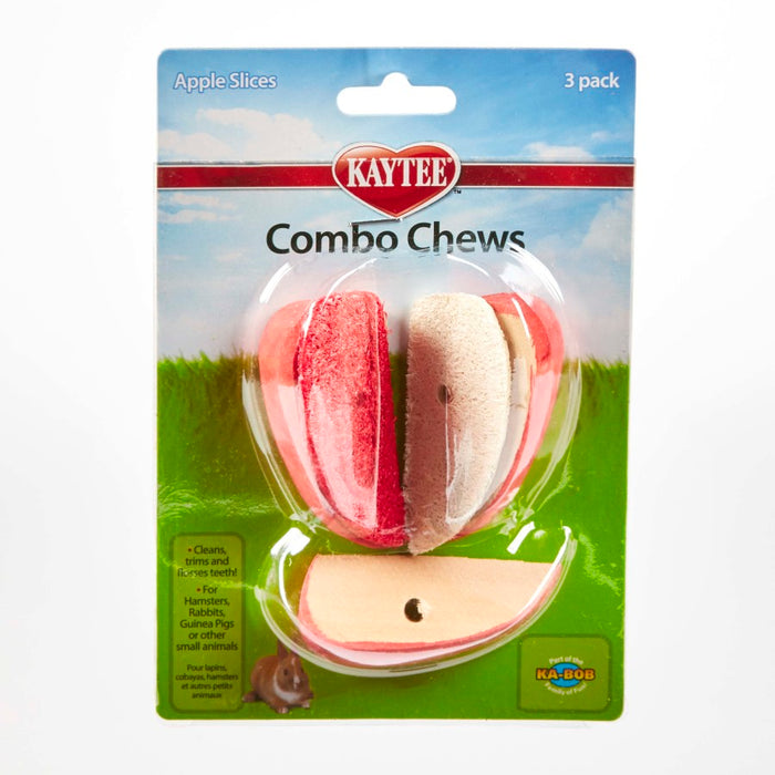 Kaytee Combo Chews Apple Slices 1ea/3 pk