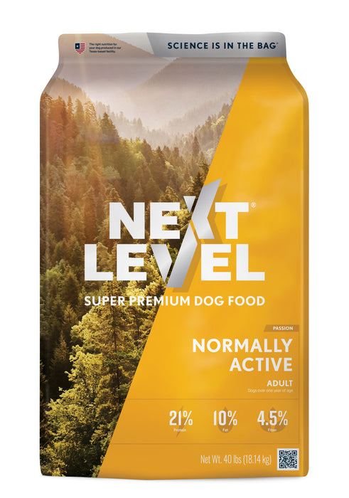 Next Level Normally Active Adult Dry Dog Food 1ea/40 lb