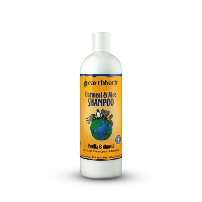 Earthbath Oatmeal & Aloe Shampoo, Vanilla & Almond 1ea/16 oz