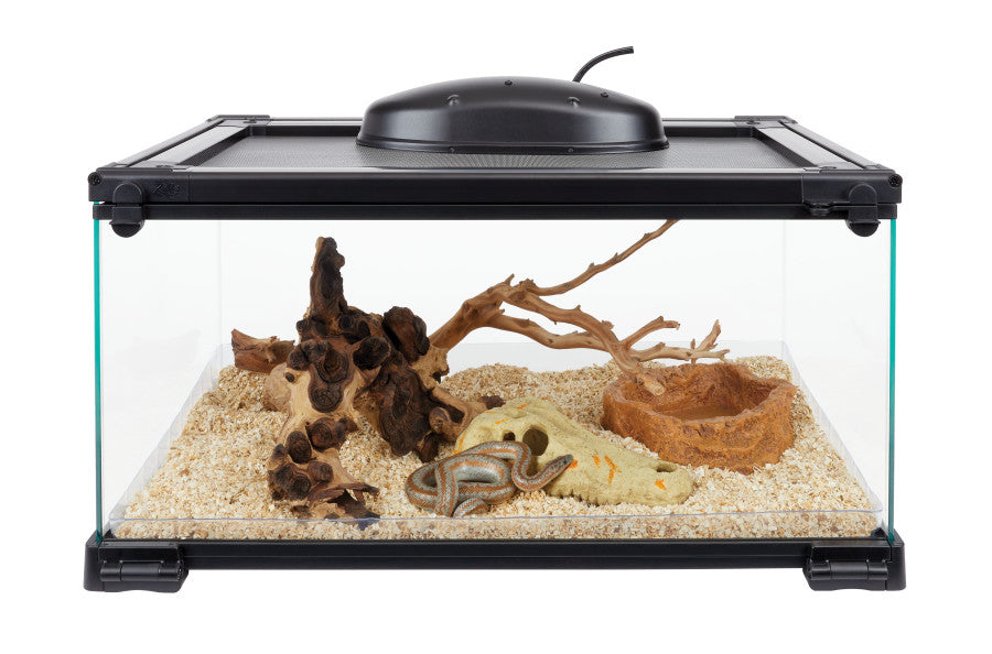 Zilla QuickBuild Terrarium with Easy Clean Bedding Tray 1ea/20 inx12 inx10 in