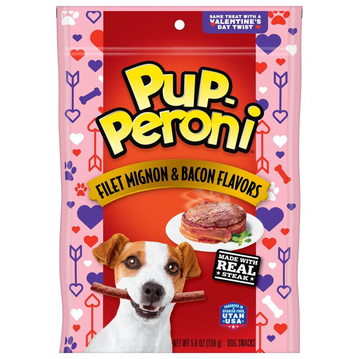 Pup-Peroni Filet Mignon & Bacon Flavor Dog Treats 1ea/5.6 oz