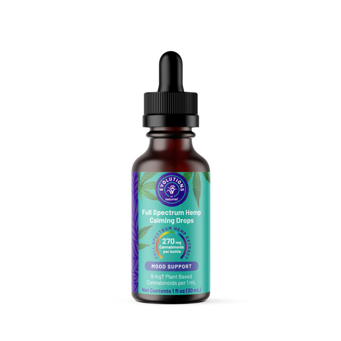 Evolutions by NaturVet Full Spectrum Hemp Calming Drops 1ea/1 oz