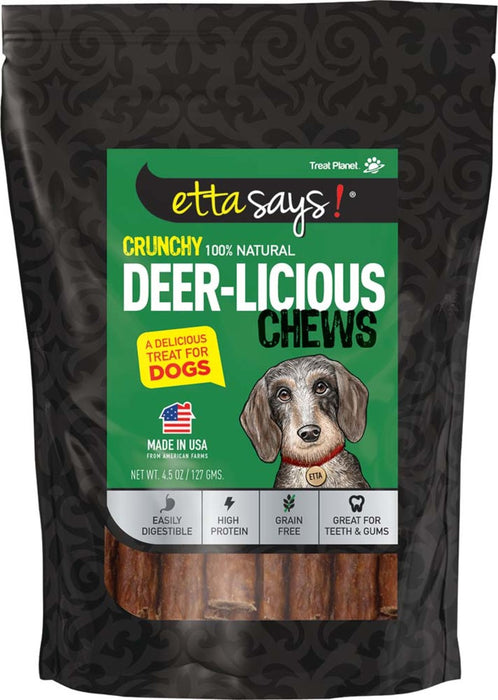 Etta Says! Ultimate Crunchy Deer Chew Dog Treats 1ea/4.5 oz