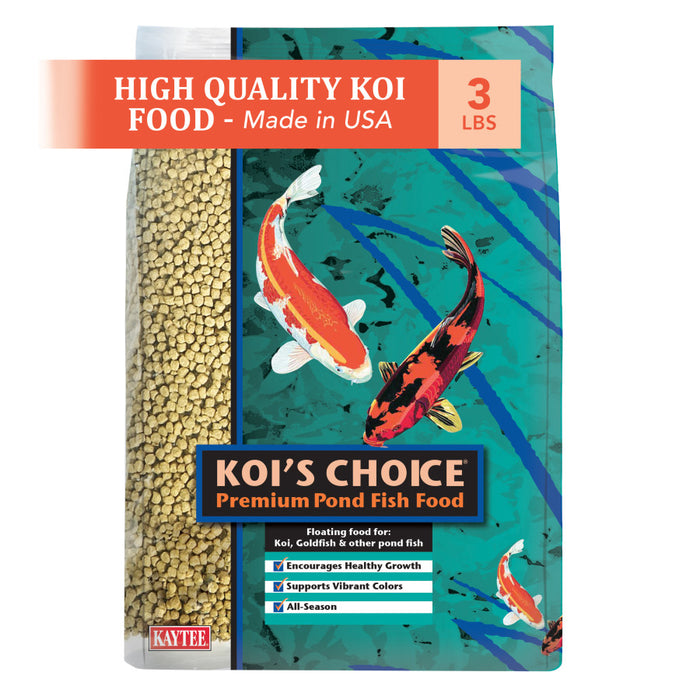 Kaytee Koi's Choice Koi Floating Fish Food 1ea/3 lb