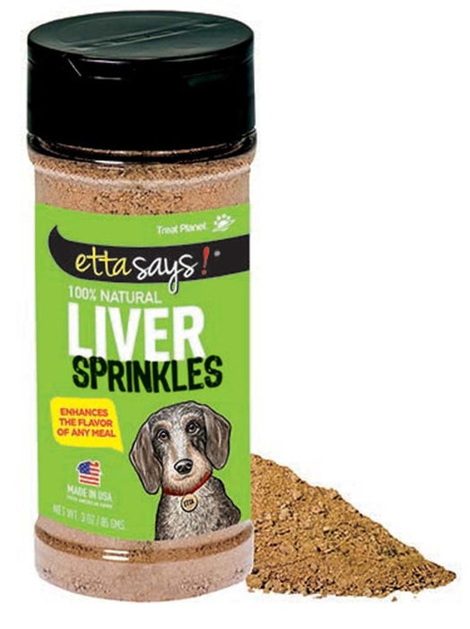 Etta Says! Liver Sprinkles 100% All Natural Dog Food Topper 1ea/3.0 oz