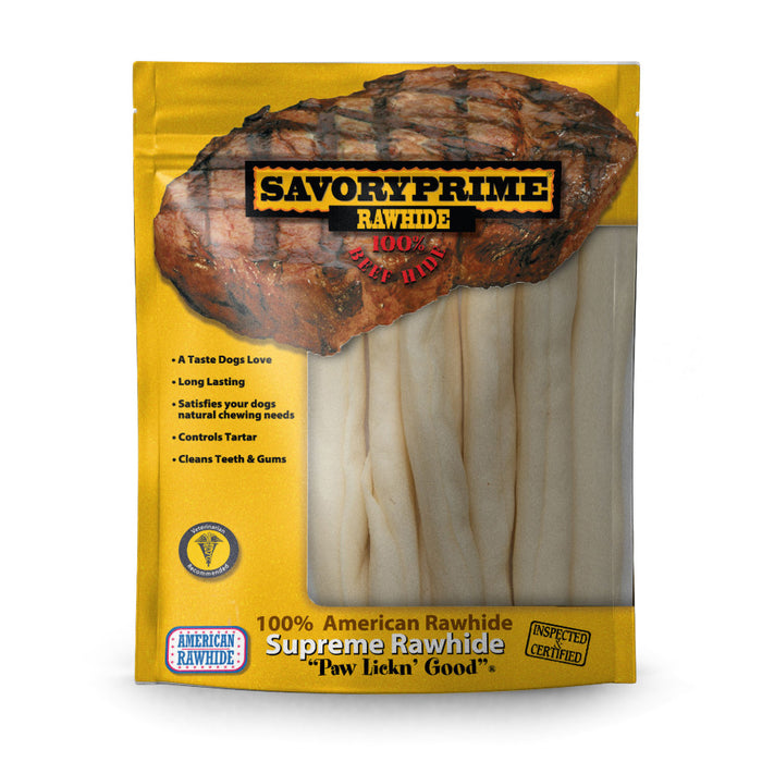 Savory Prime Supreme Rawhide Retriever Roll Natural, 1ea/4.8 oz, 7 pk